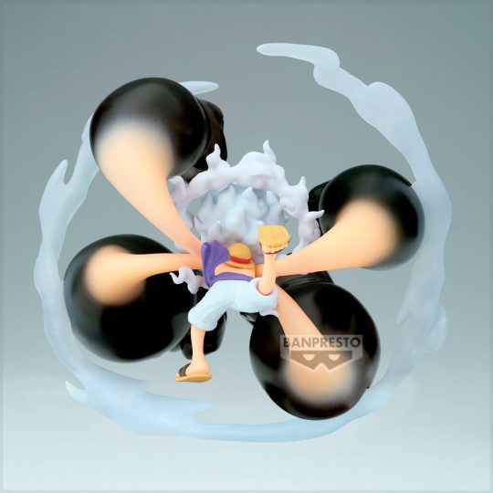 FIGURA BANDAI ONE PIECE WCF MONKEY D LUFFY GEAR5 DAWN GATLING - XtremePlay Colombia