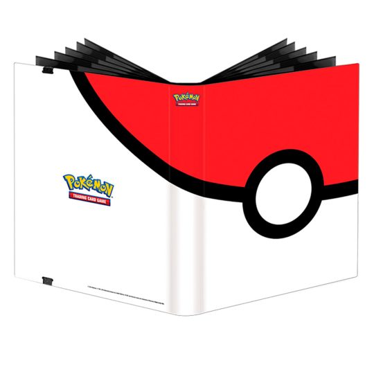 BINDER PRO POKÉMON - POKÉ BALL VISTA COMPLETA 9 BOLSILLOS - XtremePlay Colombia