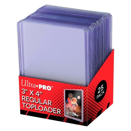 PROTECTORES TRANSPARENTES REGULARES TOPLOADER 3X4 - XtremePlay Colombia