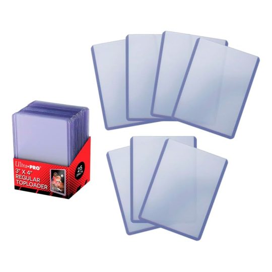 PROTECTORES TRANSPARENTES REGULARES TOPLOADER 3X4 - XtremePlay Colombia