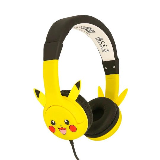AUDIFONOS PIKACHU CON OREJITAS 3D EDICION NIÑOS - XtremePlay Colombia