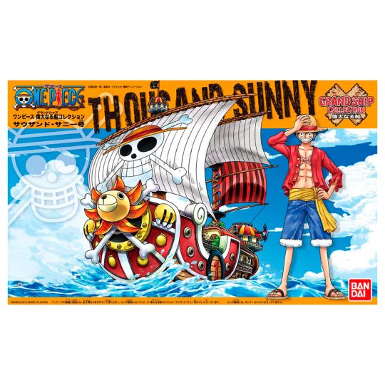 MAQUETAS DE MODELO THOUSAND SUNNY ONE PIECE GSC MODEL KIT - XtremePlay Colombia