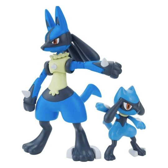 MAQUETAS DE MODELO (MODEL KITS) DE RIOLU/LUCARIO POKEMON BANDAI HOBBY MK - XtremePlay Colombia