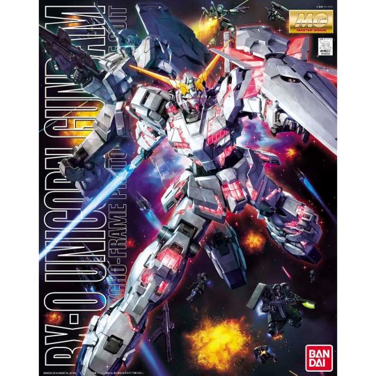 MAQUETAS DE MODELO MG 1/100 UNICORN GUNDAM SCREEN IMAGE - XtremePlay Colombia