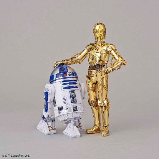 MAQUETAS DE MODELO 1/12 C-3PO R2-D2 - XtremePlay Colombia
