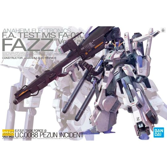 MAQUETAS DE MODELO MG 1/100 FAZZ VER KA - XtremePlay Colombia