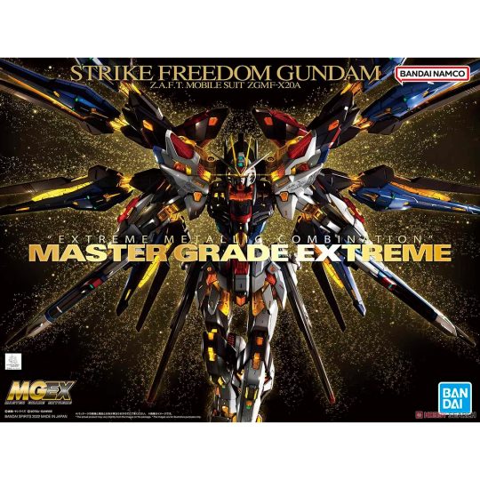 MAQUETAS DE MODELO MGEX 1/100 STRIKE FREEDOM GUNDAM - XtremePlay Colombia