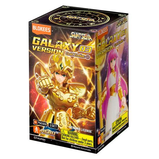 MODEL KIT DE BLOKEES SAINT SEIYA GALAXY VER03 GOLD ZODIAC 1 SURTIDO - XtremePlay Colombia