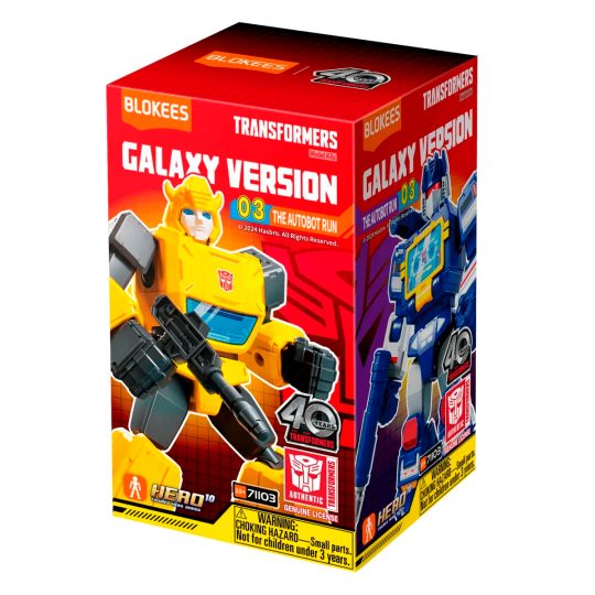 MODEL KIT DE BLOKEES TRANSFORMERS GALAXY V03 THE AUTOBOT RUN SURTIDO - XtremePlay Colombia