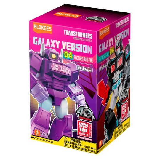 MODEL KIT DE BLOKEES TRANSFORMERS GALAXY V04 FRACT SPACE SURTIDO - XtremePlay Colombia