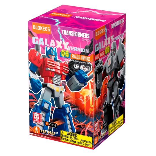 MODEL KIT DE BLOKEES TRANSFORMERS GALAXY V06 PARALLEL UNIV SURTIDO - XtremePlay Colombia