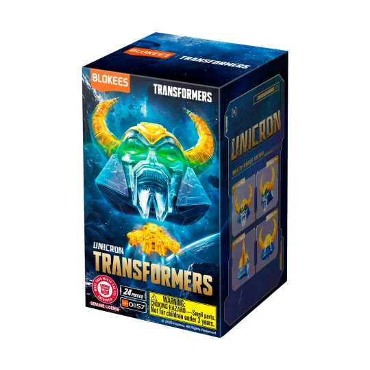 MODEL KIT DE BLOKEES TRANSFORMERS GALAXY VERSION UNICRON TRANSPARENT - XtremePlay Colombia