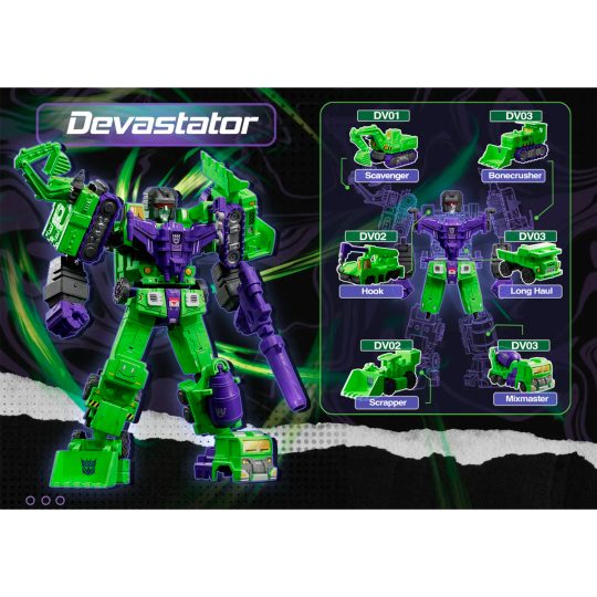 MODEL KIT DE BLOKEES TRANSFORMERS DEFENDER VERSION DEVASTATOR - XtremePlay Colombia