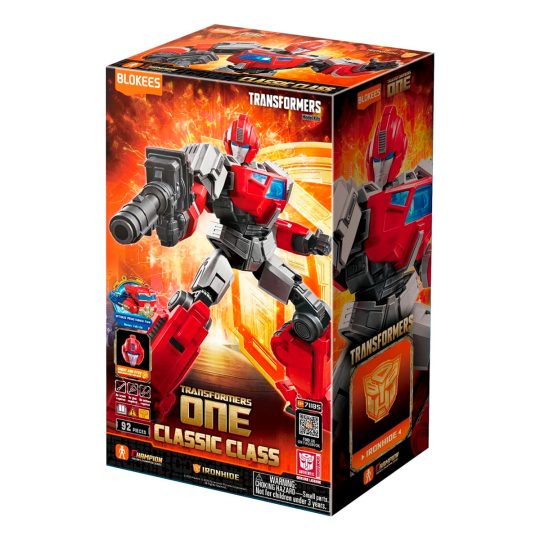 MODEL KIT DE BLOKEES TRANSFORMERS CLASSIC CLASS 19 IRONHIDE - XtremePlay Colombia