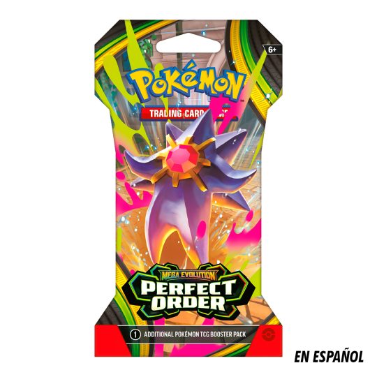 CARTAS POKEMON TCG MEGA EVOLUT-PERFECT ORDER-SLEEVED BOOSTER SPA - XtremePlay Colombia