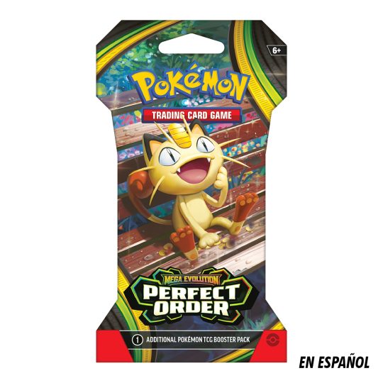 CARTAS POKEMON TCG MEGA EVOLUT-PERFECT ORDER-SLEEVED BOOSTER SPA - XtremePlay Colombia