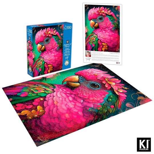 ROMPECABEZAS 550 PCS ROMANTZART AVIARIO DE LA REINA - PETRA - XtremePlay Colombia