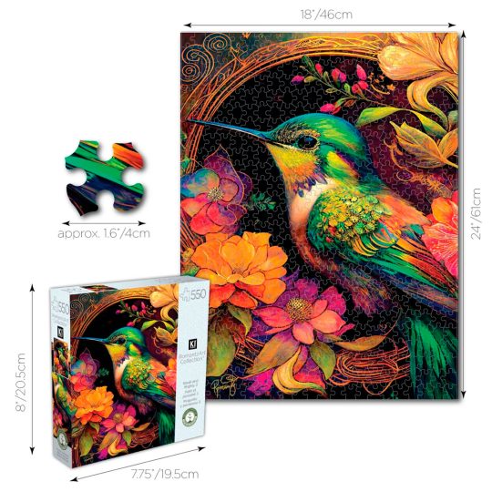 ROMPECABEZAS 550 PCS ROMANTZART PEQUEÑO Y PODEROSO II - XtremePlay Colombia