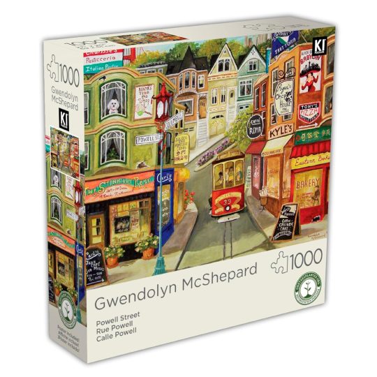 ROMPECABEZAS 1000 PCS GWENDOLYN MCSHEPARD CALLE POWELL - XtremePlay Colombia