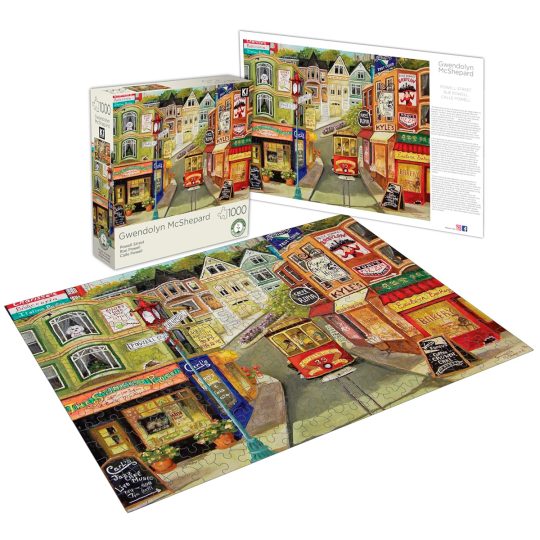 ROMPECABEZAS 1000 PCS GWENDOLYN MCSHEPARD CALLE POWELL - XtremePlay Colombia