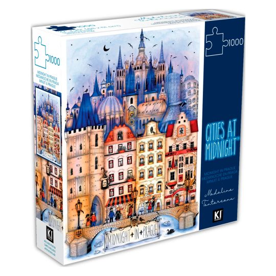 ROMPECABEZAS 1000 PCS MADALINA TANTAREANU MEDIANOCHE EN PRAGA - XtremePlay Colombia