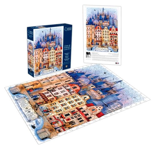 ROMPECABEZAS 1000 PCS MADALINA TANTAREANU MEDIANOCHE EN PRAGA - XtremePlay Colombia