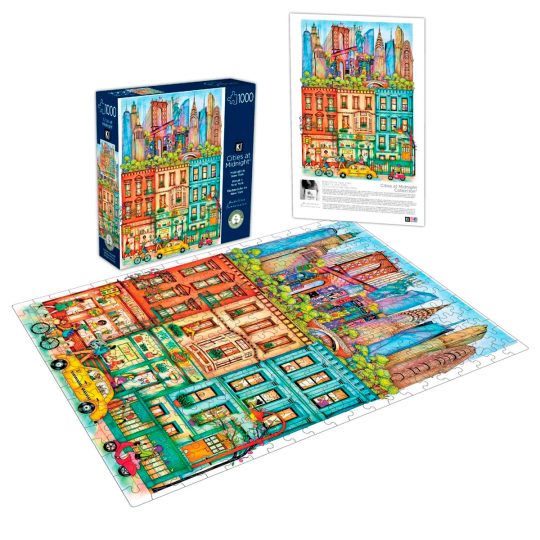 ROMPECABEZAS 1000 PCS MADALINA TANTAREANU NUEVA YORK - XtremePlay Colombia