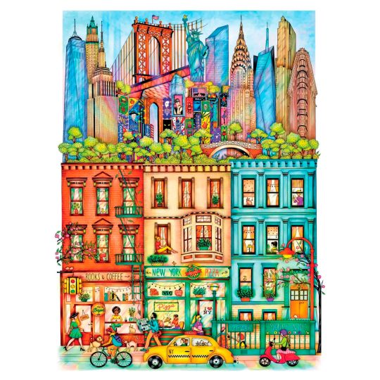 ROMPECABEZAS 1000 PCS MADALINA TANTAREANU NUEVA YORK - XtremePlay Colombia