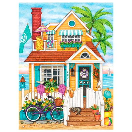 ROMPECABEZAS 1000 PCS MARDELL SCHUSTER CASA DE PLAYA - XtremePlay Colombia
