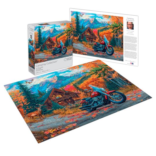 ROMPECABEZAS 1000 PCS CHRIS BIGELOW EN EL REFUGIO - XtremePlay Colombia