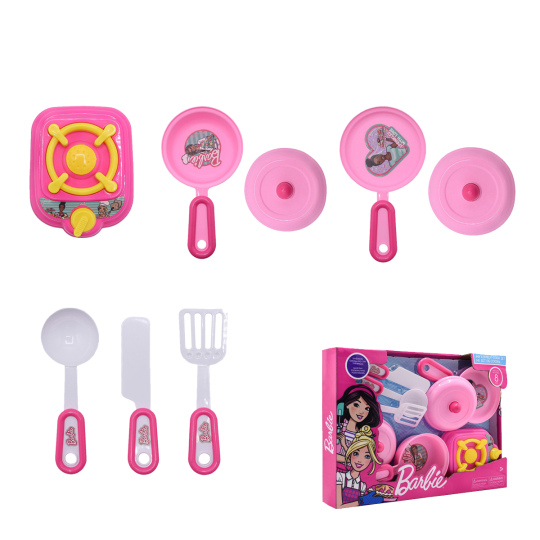 BARBIE SET DE COCINA 8 PIEZAS - XtremePlay Colombia