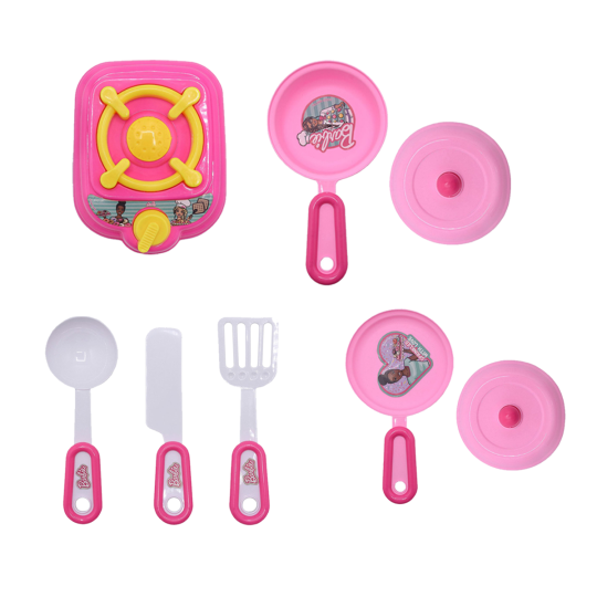 BARBIE SET DE COCINA 8 PIEZAS - XtremePlay Colombia