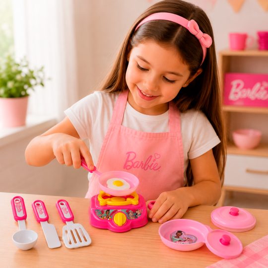 BARBIE SET DE COCINA 8 PIEZAS - XtremePlay Colombia