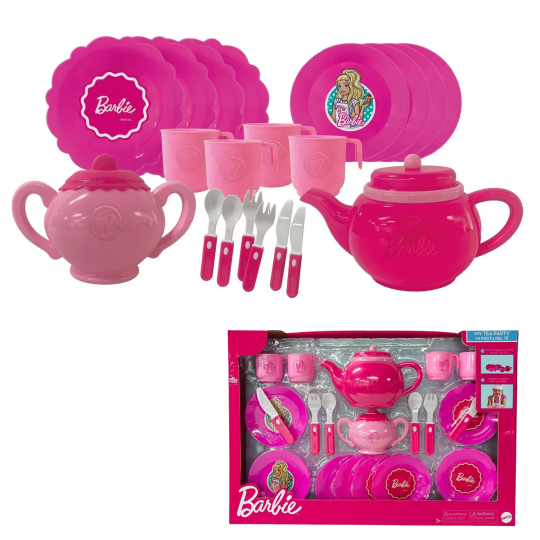 BARBIE SET DE JUEGO MI SET HORA DEL TE 13 PIEZAS - XtremePlay Colombia