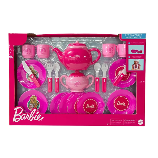 BARBIE SET DE JUEGO MI SET HORA DEL TE 13 PIEZAS - XtremePlay Colombia