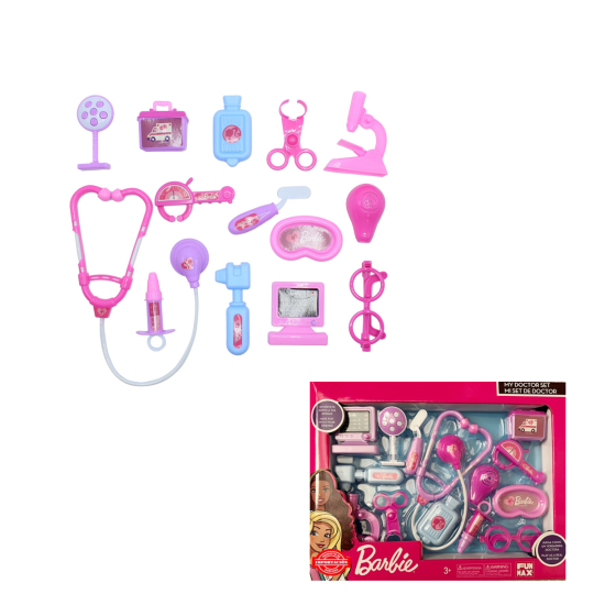 BARBIE SET DE DOCTOR 13 PIEZAS - XtremePlay Colombia