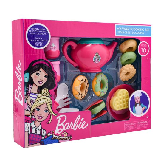 BARBIE SET DE JUEGO MI DULCE SET DE TE 17 PIEZAS - XtremePlay Colombia