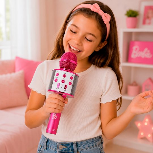 BARBIE MICROFONO KARAOKE - XtremePlay Colombia