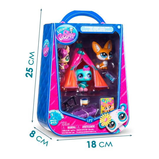 LITTLEST PET SHOP PAQUETE DE JUEGO ESCUADRON DE PIJAMADA - XtremePlay Colombia