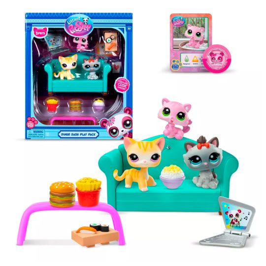 LITTLEST PET SHOP PAQUETE DE JUEGO CARRERA EN LA CENA - XtremePlay Colombia