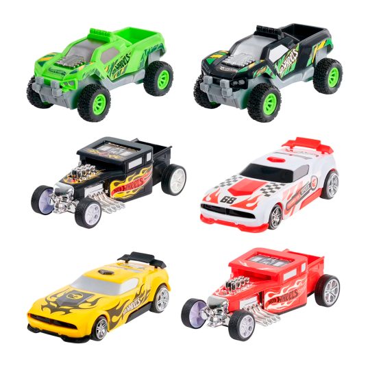 VEHICULO DE IMPULSO HOT WHEELS FAST RACER 13CM VA SURTIDO - XtremePlay Colombia