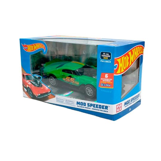 VEHICULO DE IMPULSO HOT WHEELS FAST RACER 13CM VB SURTIDO - XtremePlay Colombia