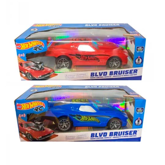 VEHICULO A CR HOT WHEELS BLVD BRUISER CON LUZ SIN BATERIA - SURTIDO - XtremePlay Colombia