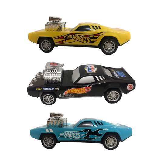 VEHICULO A FRICCION HOT WHEELS SPEEDY MACHINE 22CM SURTIDO - XtremePlay Colombia