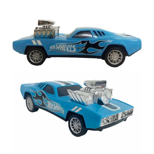 VEHICULO A FRICCION HOT WHEELS SPEEDY MACHINE 22CM SURTIDO - XtremePlay Colombia