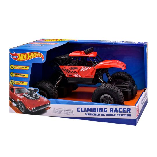 VEHICULO A FRICCION HOT WHEELS FRICCION CLIMBING RACER - XtremePlay Colombia