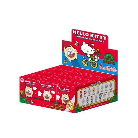HELLO KITTY CHILDHOOD FUN TIME WATCH BLIND BOX DIGITAL WATCH-SURTIDO - XtremePlay Colombia