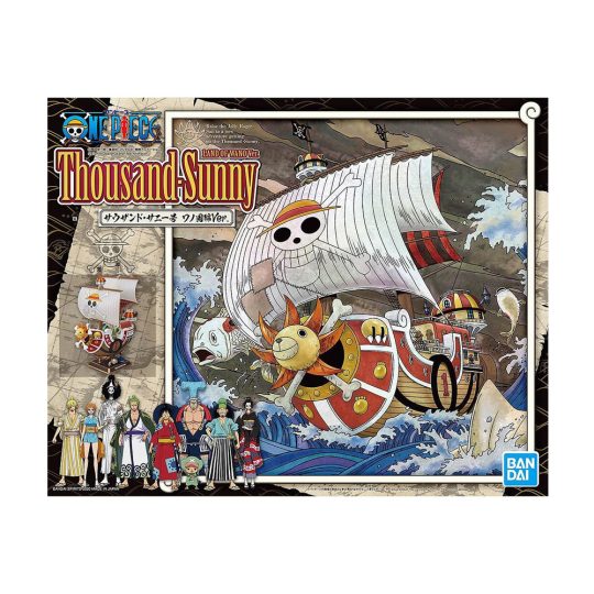 MAQUETAS DE MODELO THOUSAND SUNNY LAND OF WANO MODEL KIT - XtremePlay Colombia