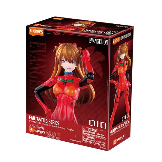MODEL KIT DE BLOKEES EVANGELION FANTASTICS ASUKA PLUG SUIT 32 PZ - XtremePlay Colombia