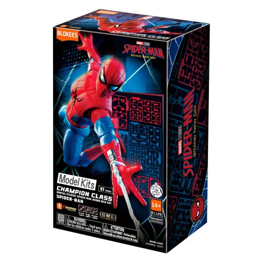 MODEL KIT DE BLOKEES MARVEL HEROES BRAND NEW DAY SPIDERMAN CHAMP 13 - XtremePlay Colombia